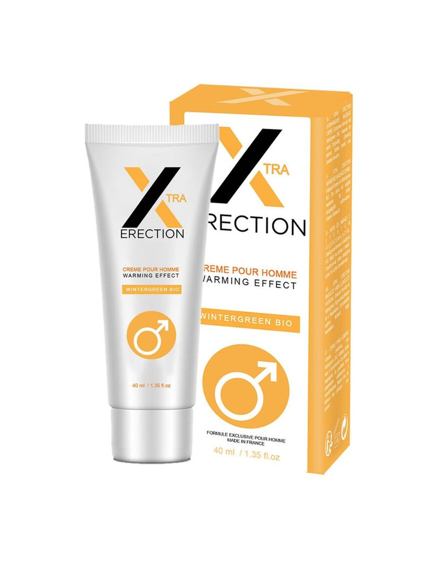 RUF X ERECTION CREMA ERECCION EFECTO CALOR 40 ML