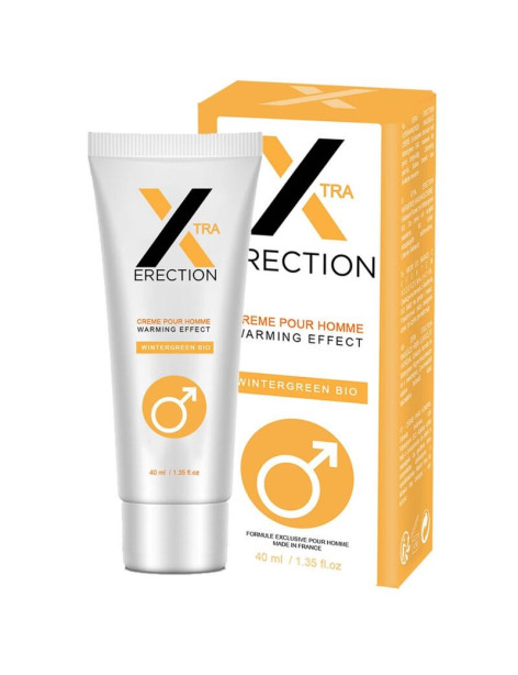 RUF X ERECTION CREMA ERECCION EFECTO CALOR 40 ML