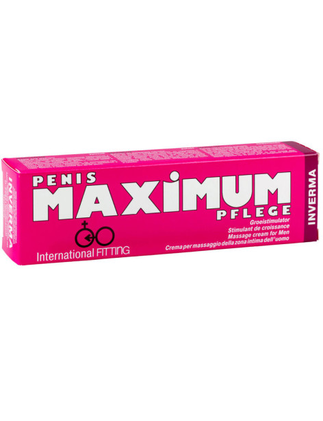 INVERMA PENIS MAXIMUM PFLEGE CREMA MASTURBACIÓN PENE