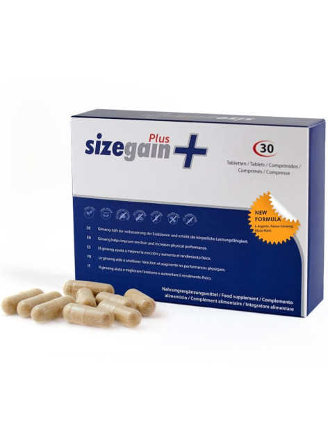 SIZEGAIN PLUS PASTILLAS PARA ALARGAR EL PENE