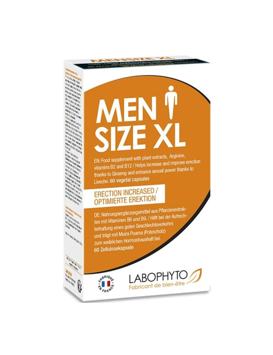 MENSIZE XL CAPSULAS AUMENTO ERECCION 60 UNID