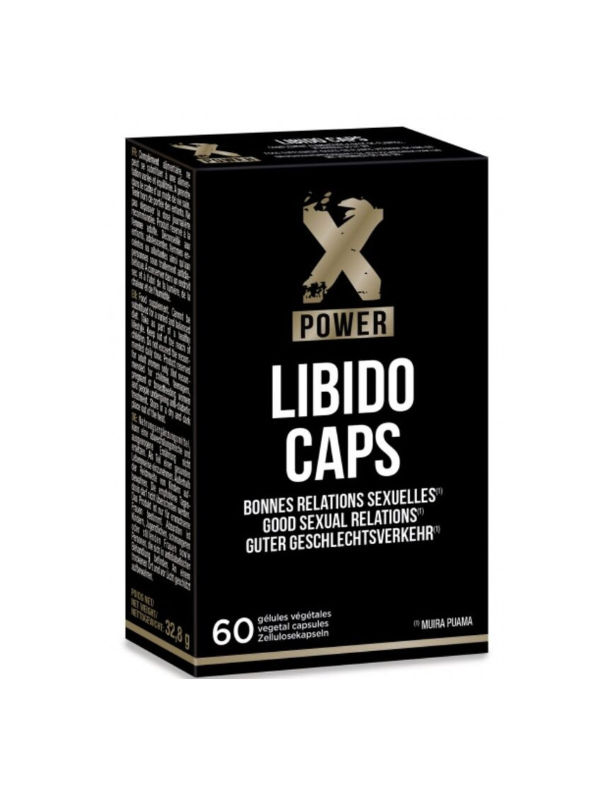 XPOWER LIBIDO CAPS COMPLEMENTO AUMENTO LIBIDO Y PLACER 60 UNIDADES