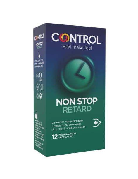 CONTROL NON STOP RETARD PRESERVATIVOS 12 UNIDADES