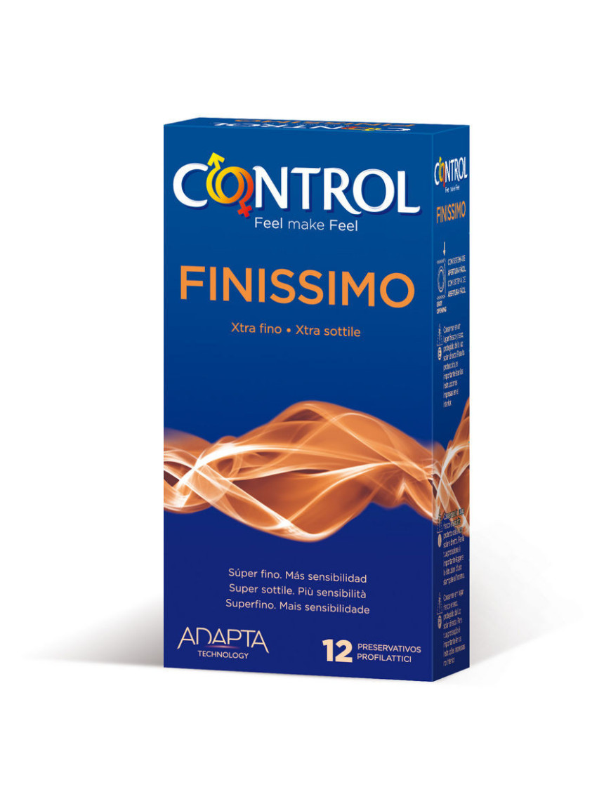 CONTROL FINISSIMO PRESERVATIVOS 12 UNIDADES