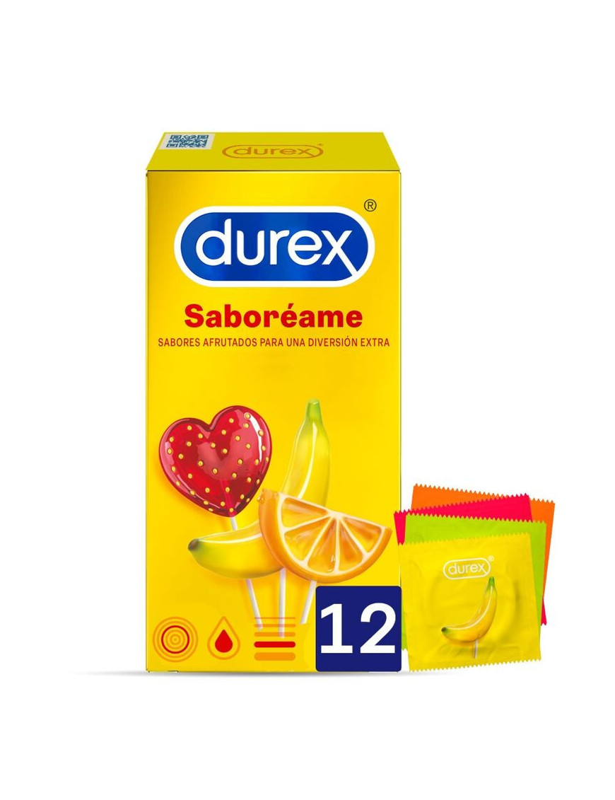 DUREX SABOREAME 12 UNIDADES