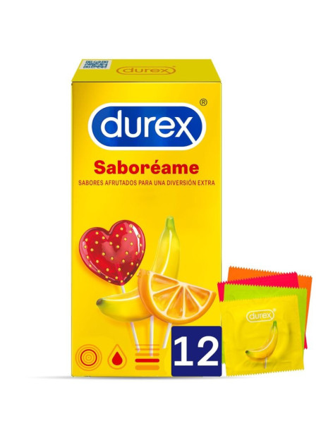 DUREX SABOREAME 12 UNIDADES