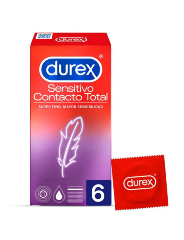 DUREX SENSITIVO CONTACTO...