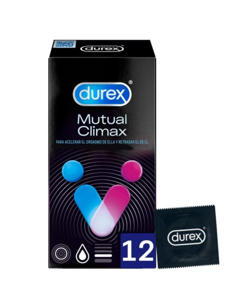 DUREX CLIMAX MUTUO 12 UDS