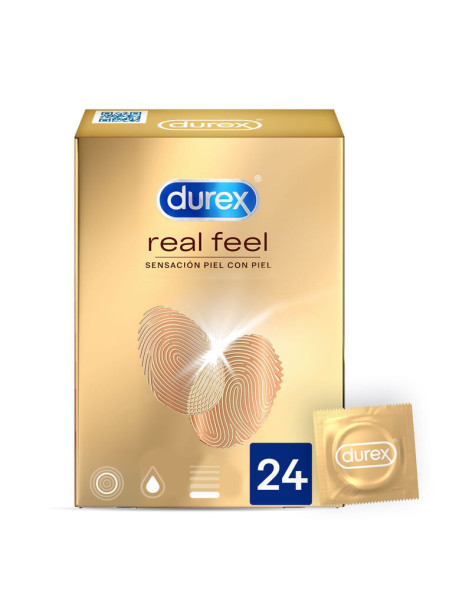 DUREX REAL FEEL 24 UDS