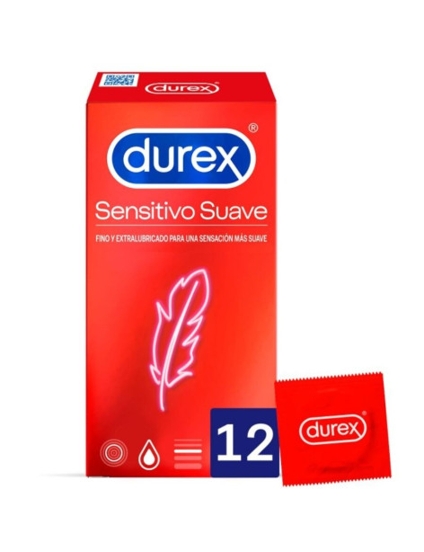 DUREX SENSITIVO SUAVE 12 UDS