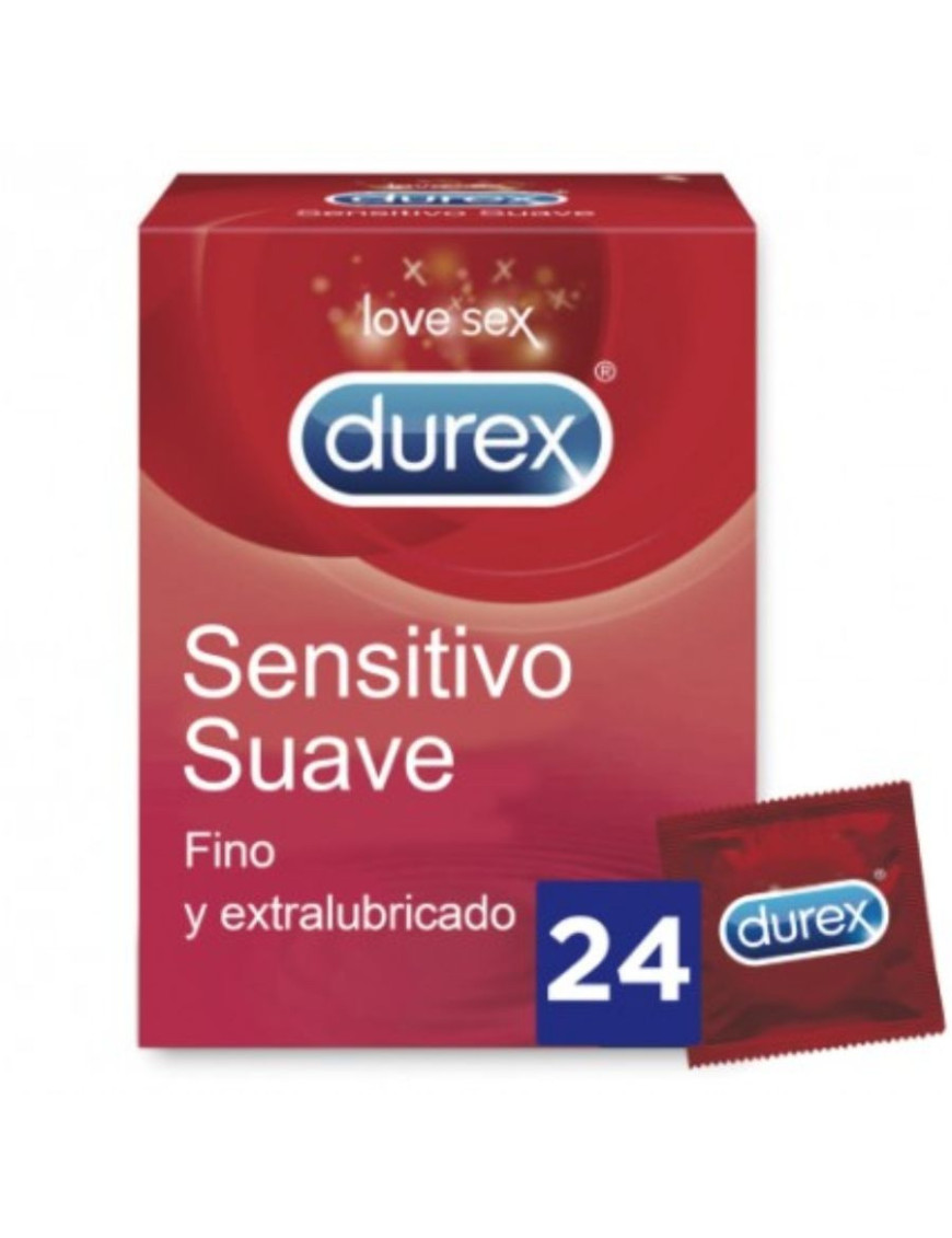 DUREX SENSITIVO SUAVE 24 UDS