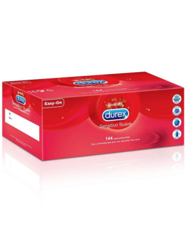 DUREX SENSITIVO SUAVE 144 UDS