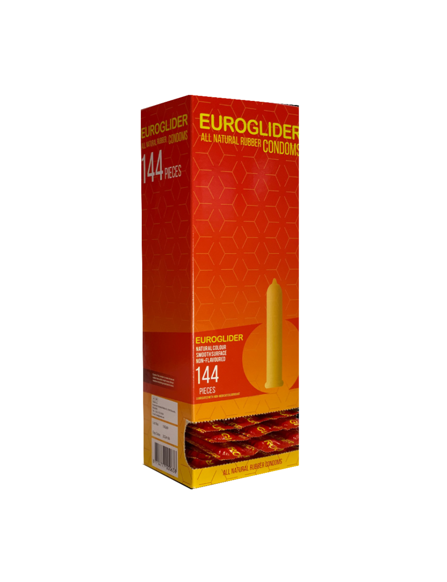 EUROGLIDER CONDONES 144 UNIDADES