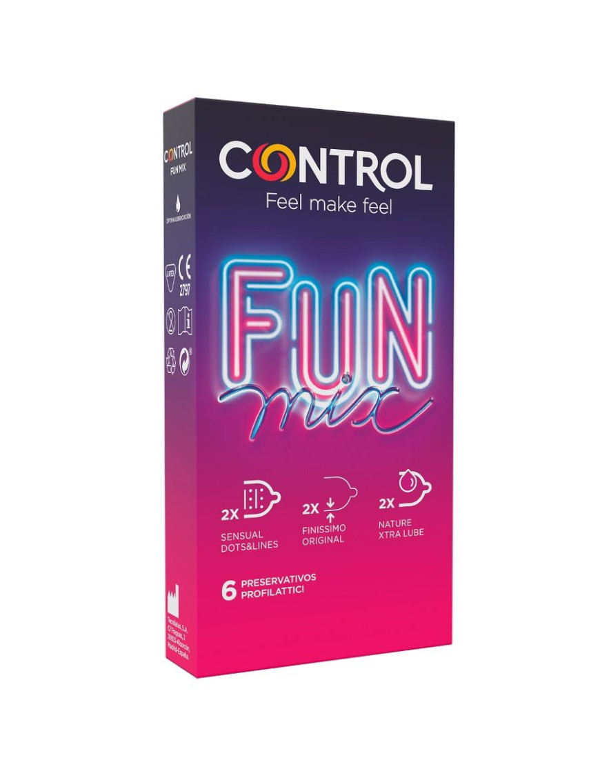 CONTROL FEEL FUN MIX 6 UDS