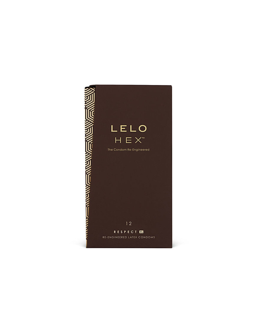 LELO HEX CONDOMS RESPECT XL 12 PACK