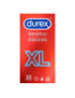 DUREX PRESERVATIVOS SENSITIVO XL 10 UNIDADES