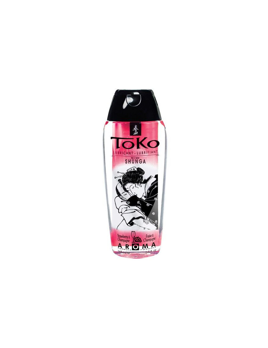 SHUNGA TOKO AROMA LUBRICANTE FRESAS CON CAVA.