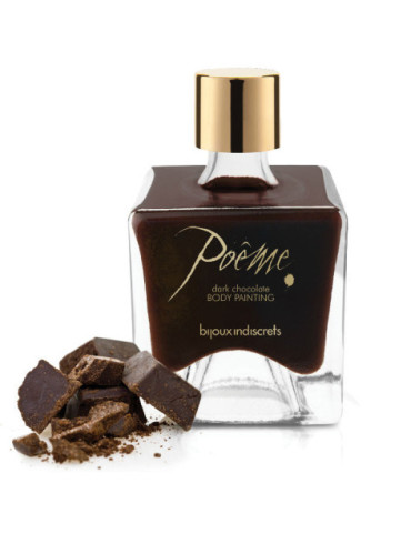 BIJOUX POEME PINTURA COMESTIBLE CHOCOLATE NEGRO 50GR