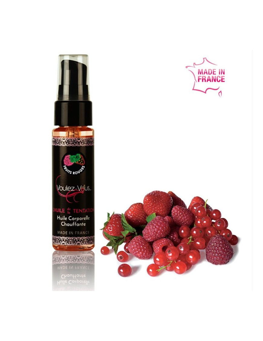 VOULEZ-VOUS - ACEITE EFECTO CALOR - FRUTOS ROJOS 35 ML