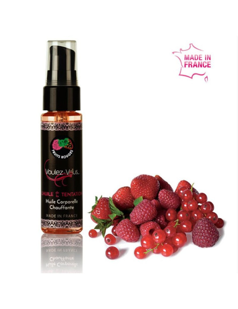 VOULEZ-VOUS - ACEITE EFECTO CALOR - FRUTOS ROJOS 35 ML