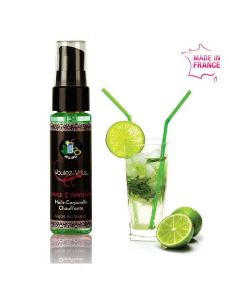 VOULEZ-VOUS - ACEITE EFECTO CALOR - MOJITO 35 ML