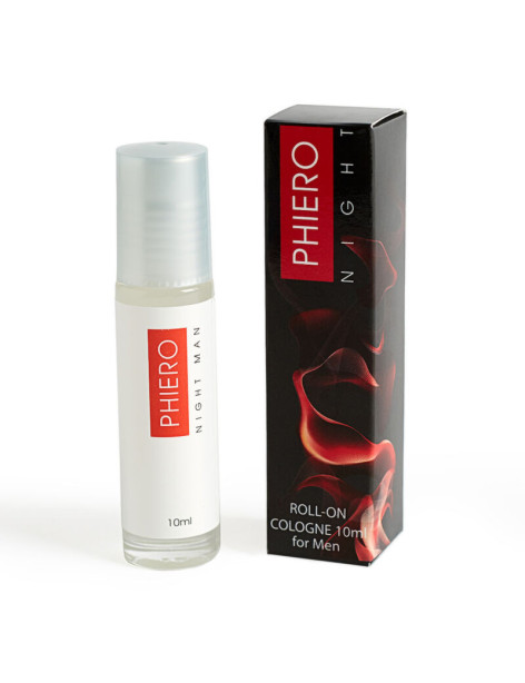 PHIERO NIGHT MAN PERFUME FEROMONAS HOMBRE CON ROLL-ON