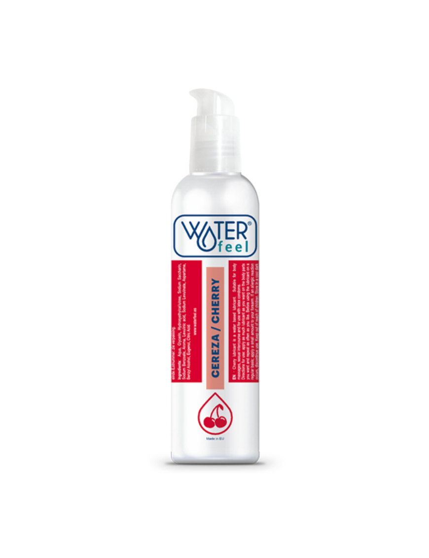 WATERFEEL LUBRICANTE CEREZA 150ML ES EN IT NL FR DE