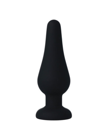 INTENSE ANAL PLUG PIPO M SILICONE NEGRO 11 CM