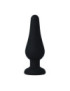 INTENSE ANAL PLUG PIPO M SILICONE NEGRO 11 CM