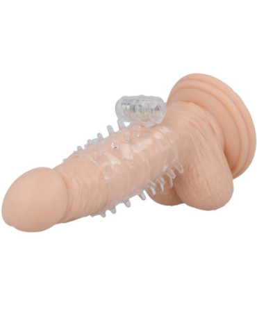 CASUAL RING FUNDA PENE VIBRADOR TRANSPARENTE