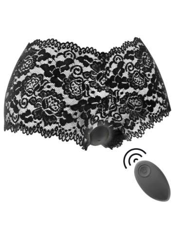 BLACK&SILVER ZARA ESTIMULADOR CONTROL REMOTO CON PANTY