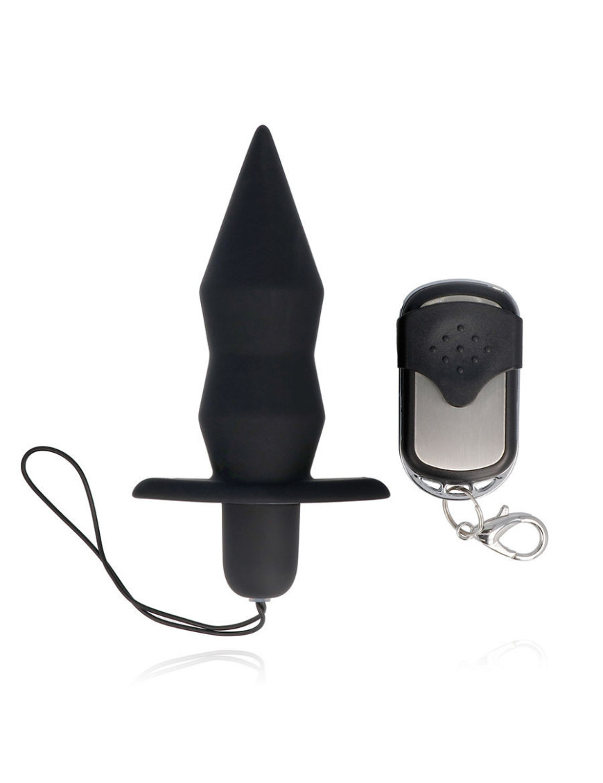 SPIRIT ANAL PLUG REMOTE CONTROL NEGRO