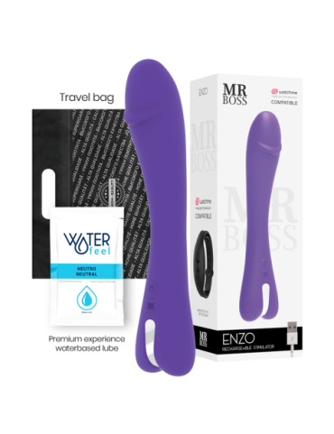 MR BOSS ENZO VIBRADOR COMPATIBLE CON WATCHME WIRELESS TECHNOLOGY