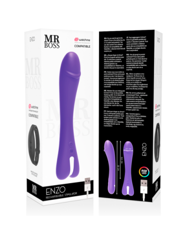 MR BOSS ENZO VIBRADOR COMPATIBLE CON WATCHME WIRELESS TECHNOLOGY