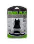 PERFECT FIT DOUBLE TUNNEL PLUG XL - NEGRO