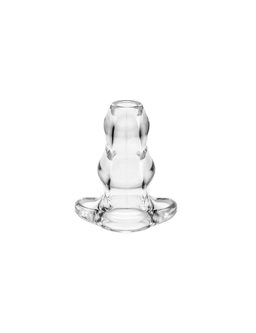 PERFECT FIT DOUBLE TUNNEL PLUG XL - TRANSPARENTE