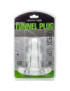 PERFECTFIT DOUBLE TUNNEL PLUG MEDIANO TRANSPARENTE