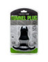 PERFECTFIT DOUBLE TUNNEL PLUG MEDIANO NEGRO