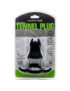 PERFECT FIT DOUBLE TUNNEL PLUG L - NEGRO