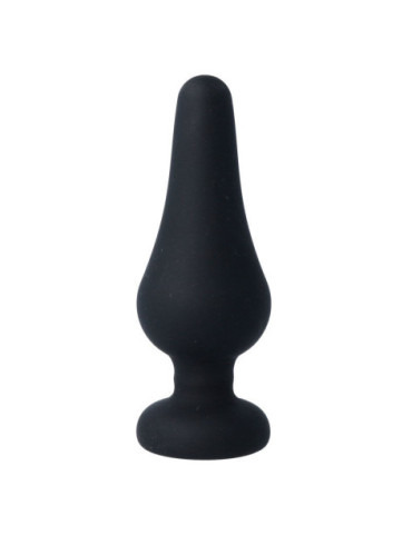 INTENSE ANAL PLUG PIPO L SILICONE NEGRO 13 CM