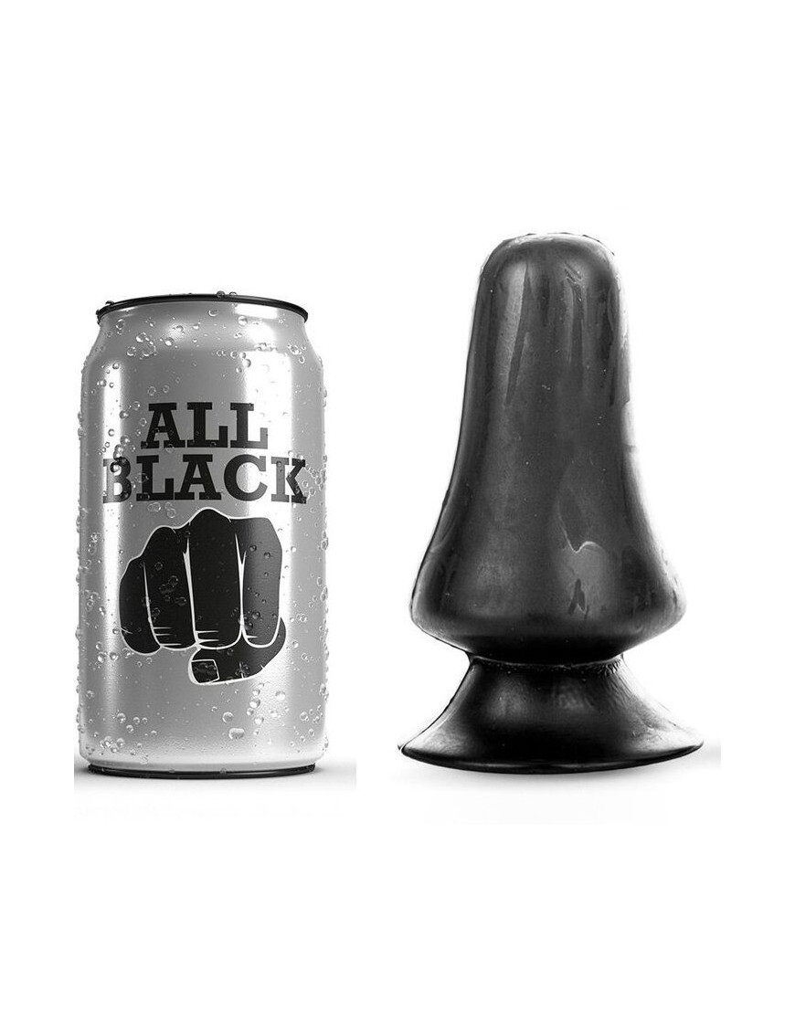 ALL BLACK ANAL PLUG 12CM