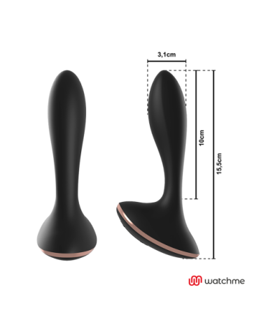 ANBIGUO WATCHME CONTROL REMOTO VIBRADOR PLUG ANAL VERNET