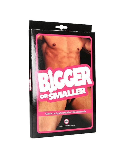 PLAY WIV ME BIGGER OR SMALLER JUEGO DE CARTAS