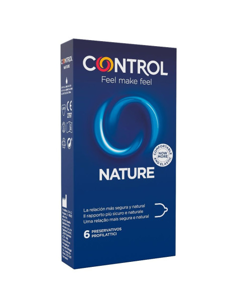 CONTROL ADAPTA NATURE PRESERVATIVOS 6 UNIDADES