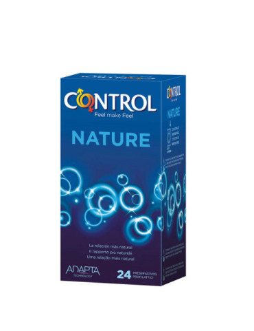 CONTROL ADAPTA NATURE PRESERVATIVOS 24 UNIDADES