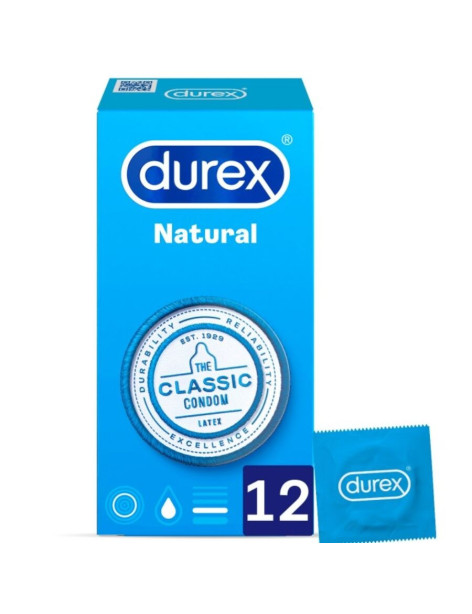 DUREX NATURAL PLUS 12 UNIDADES