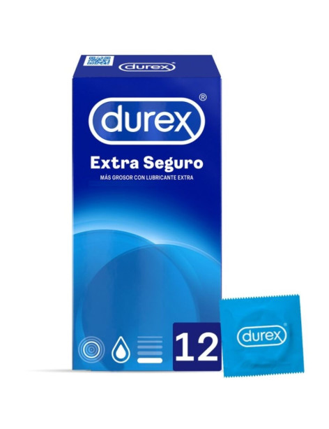 DUREX EXTRA SEGURO 12 UDS