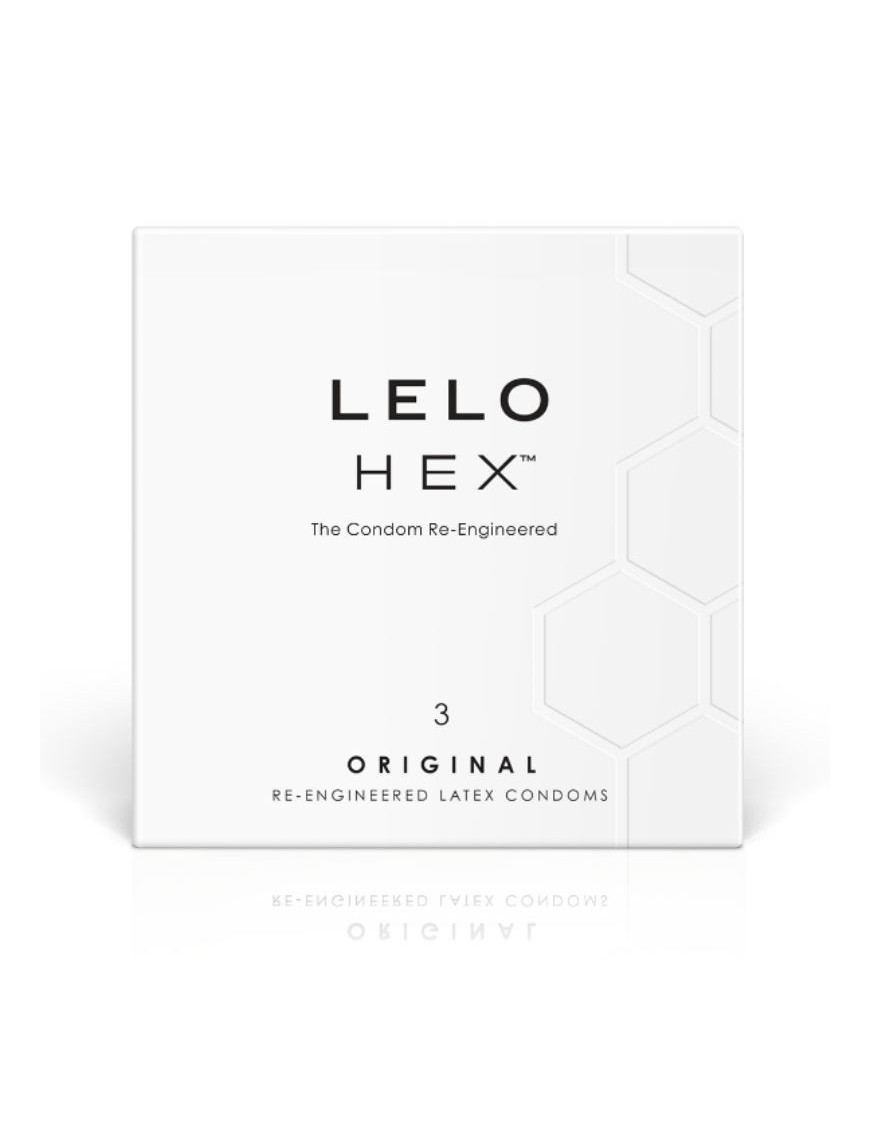 LELO HEX PRESERVATIVO CAJA 3 UDS