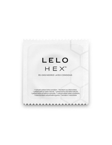 LELO HEX PRESERVATIVO CAJA 3 UDS