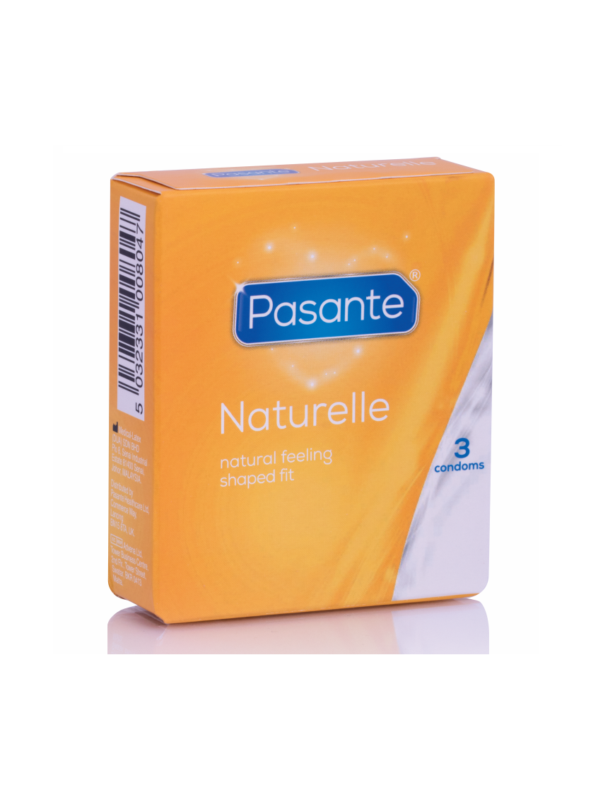 PASANTE CONDOM GAMA NATURELLE 3 UNIDADES